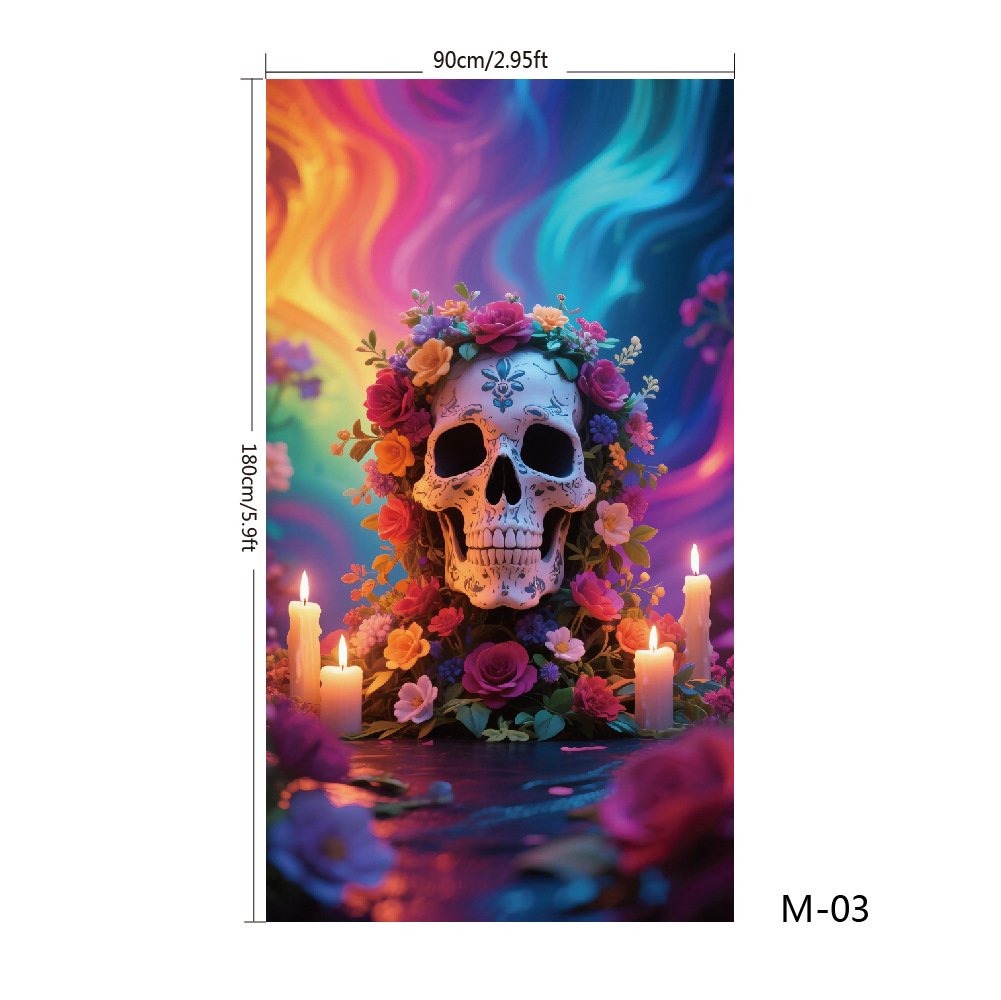 🌟2025 Christmas And Halloween Front Door Decoration