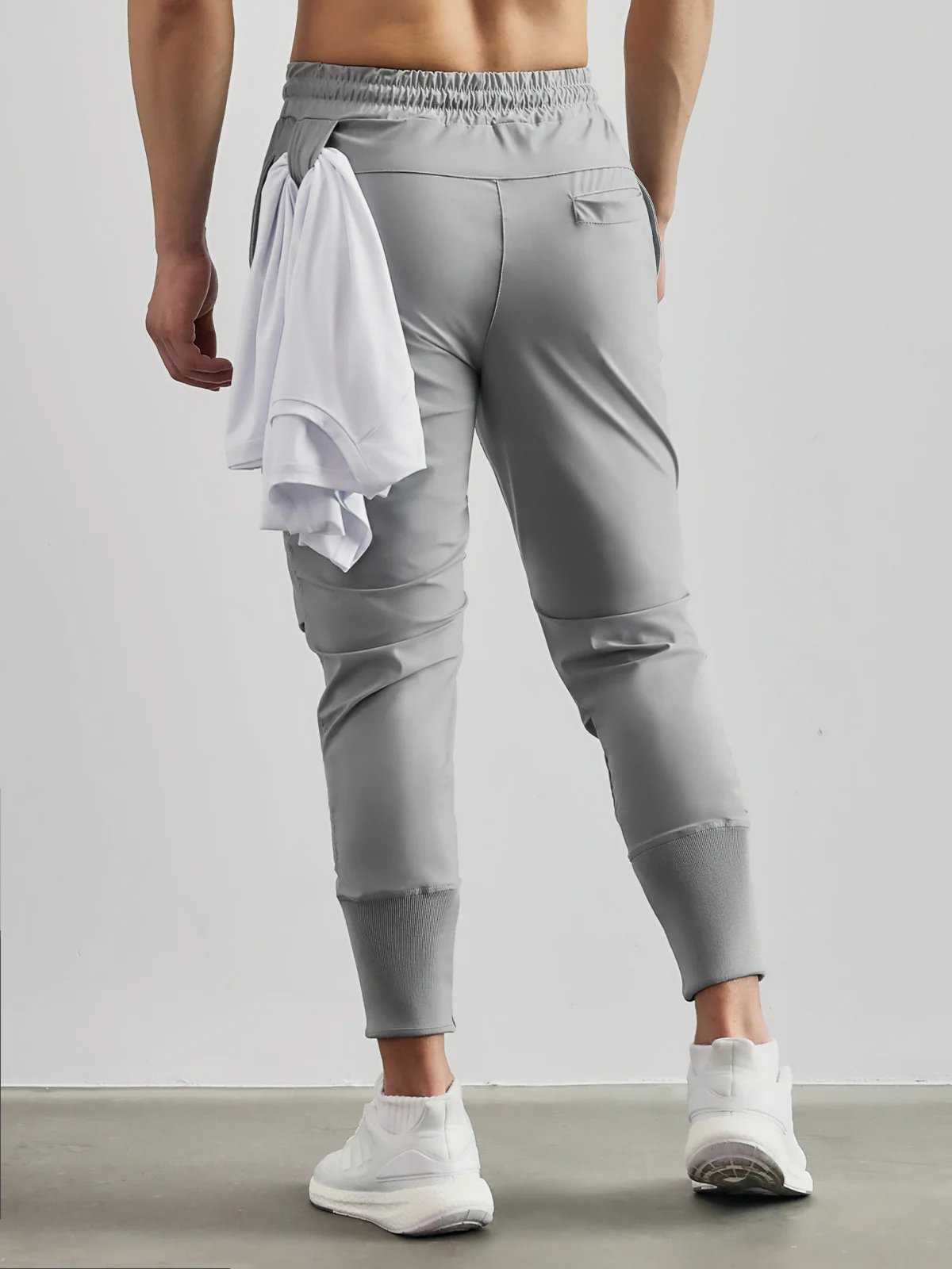 High Rib Cargo Jogger Athletic Pants