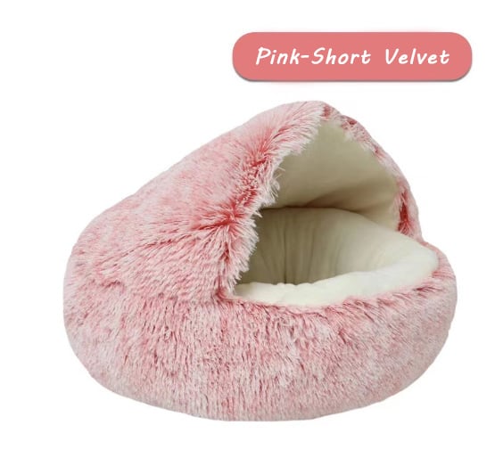 Pet Bed Round Plush