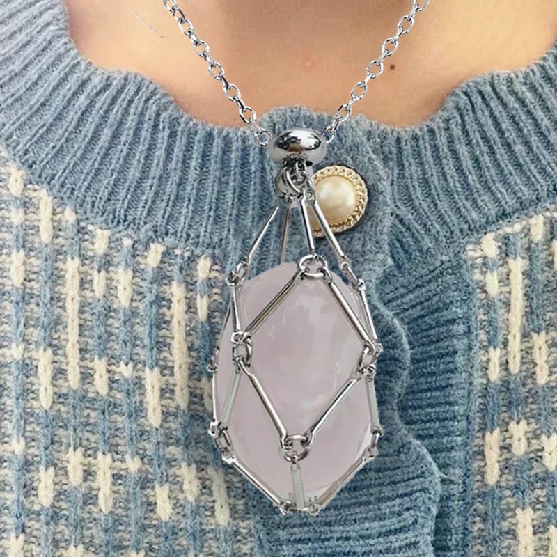 🔥LAST DAY 49%OFF🔥 - New Crystal Stone Holder Necklace