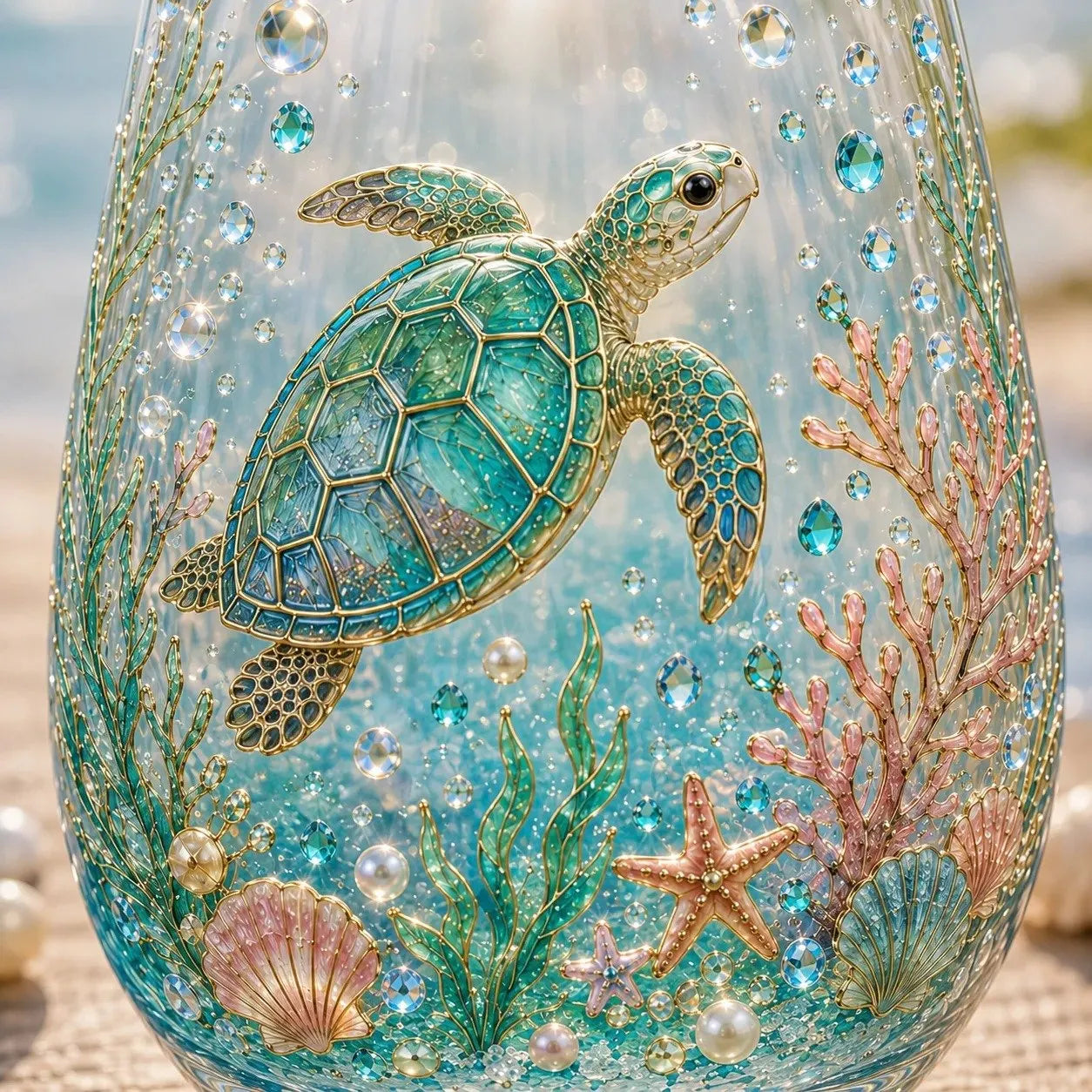 🌸🌿 Limited Edition 2026 Garden Morning Bliss Glass Tea Cup
