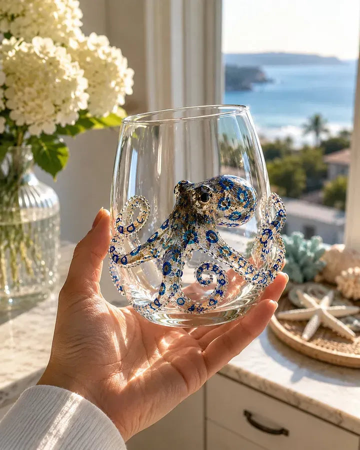 🌊 3D Marine Life Handcrafted Glassware