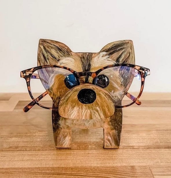 🦉Wooden Animal Glasses Stand