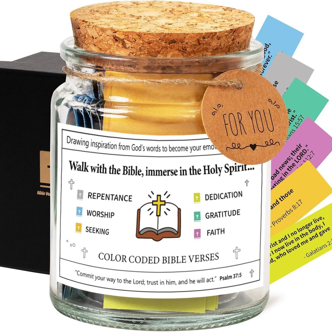 🫙Handcrafted Bible Verse Jars📜
