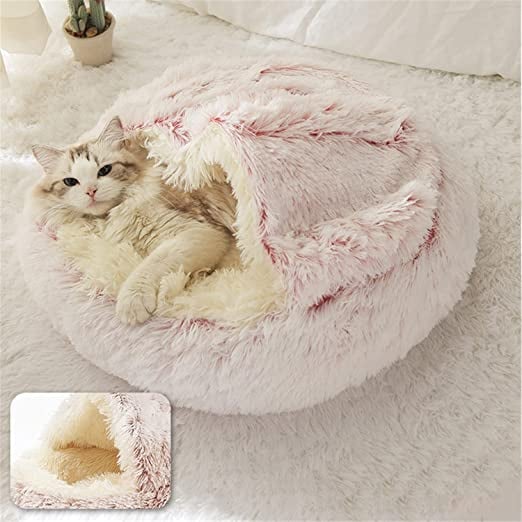 Pet Bed Round Plush