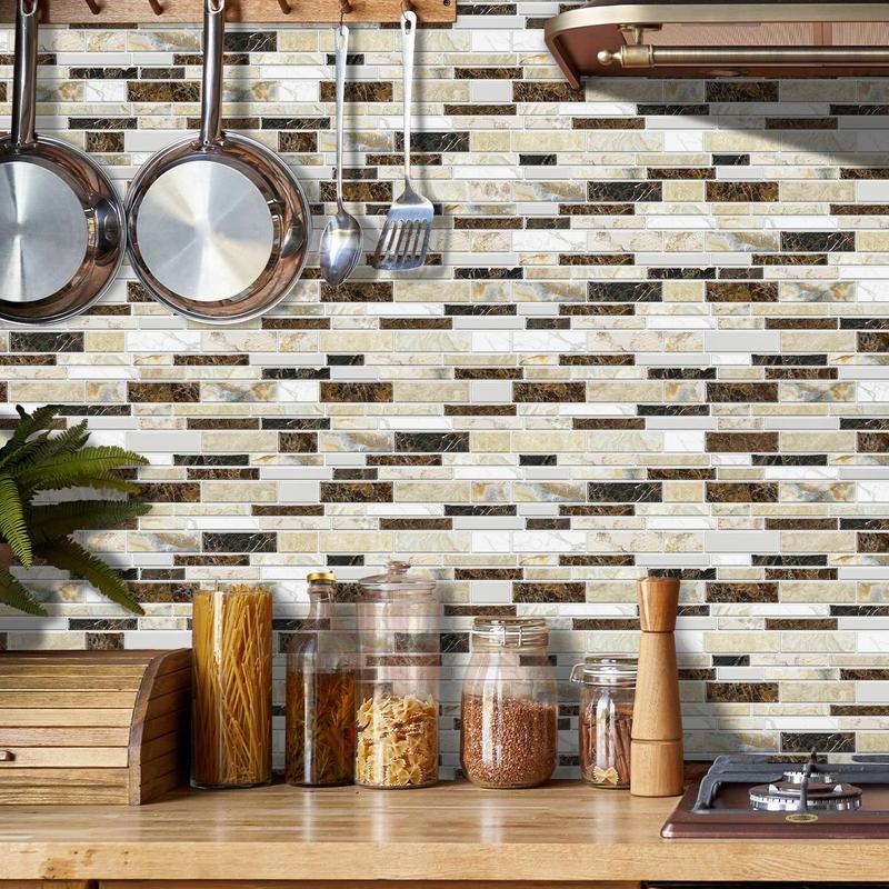 3D Marble Pattern Wall Sticker