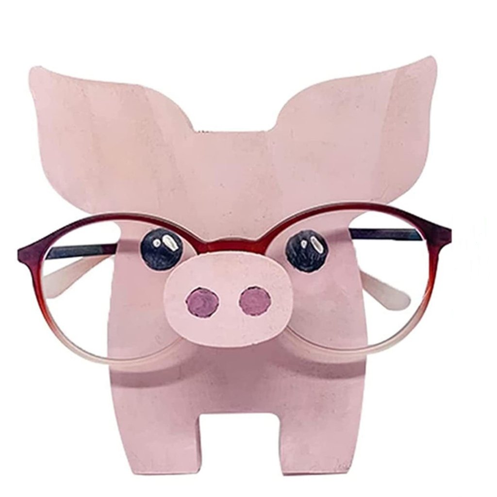🦉Wooden Animal Glasses Stand
