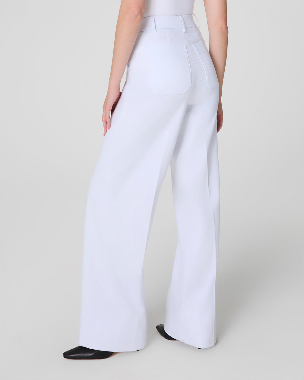 Tummy Control Stretch Twill Wide Leg Pant (Buy 2 Free Shipping)