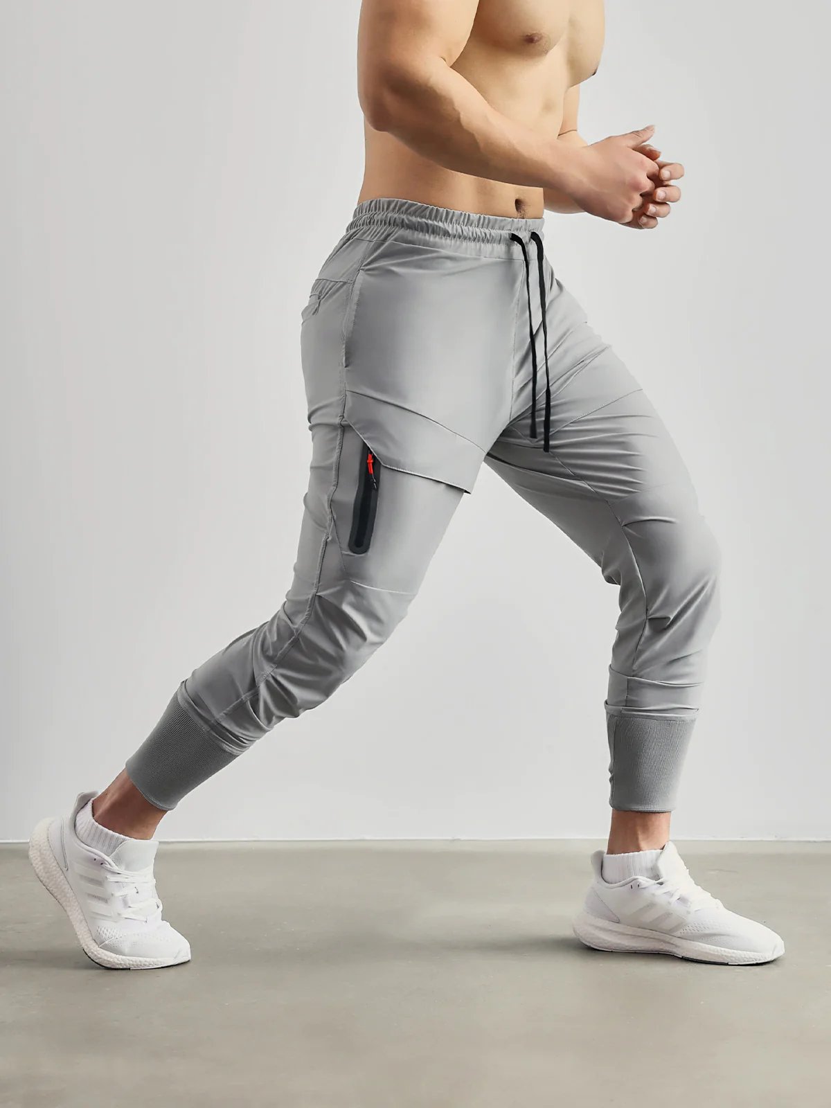 High Rib Cargo Jogger Athletic Pants