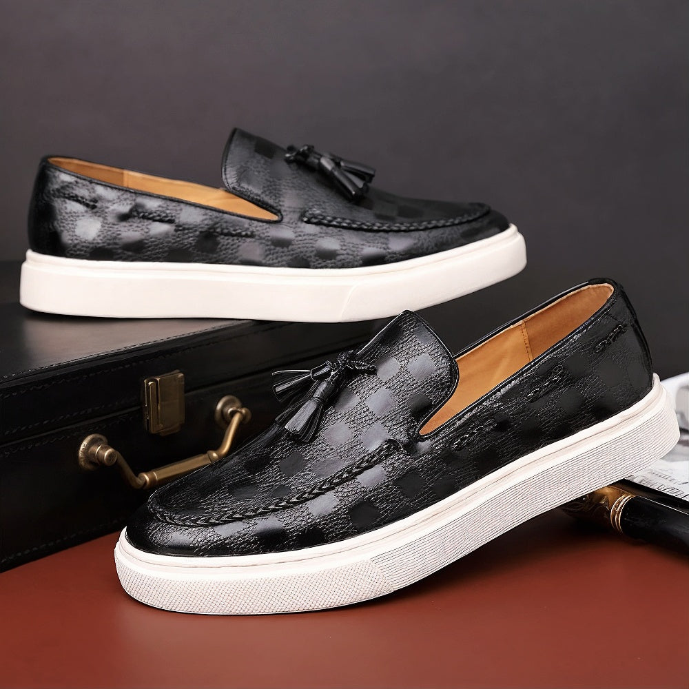 Mancinise Leather Loafers