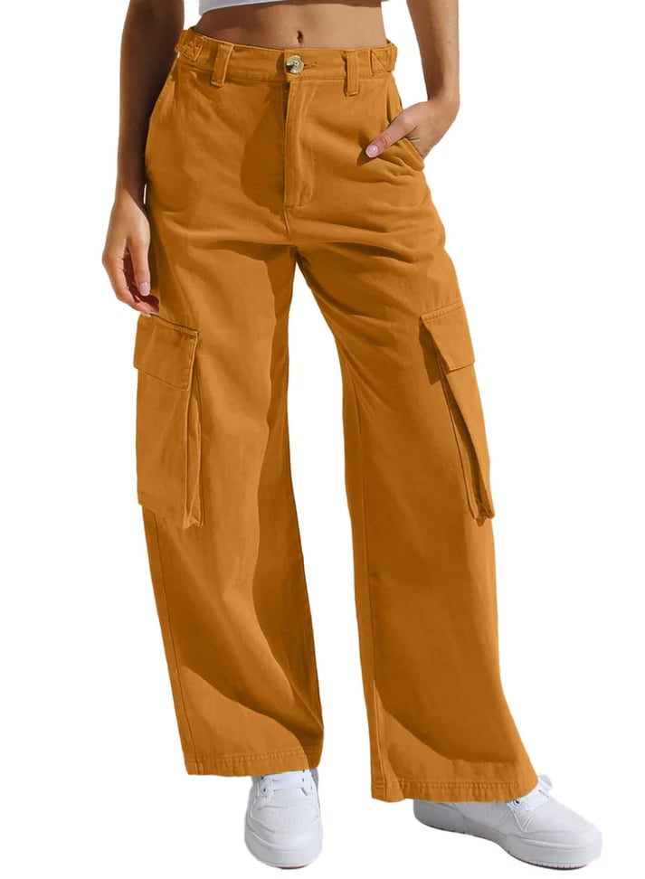 Adjustable Straight Fit Cargo Pants