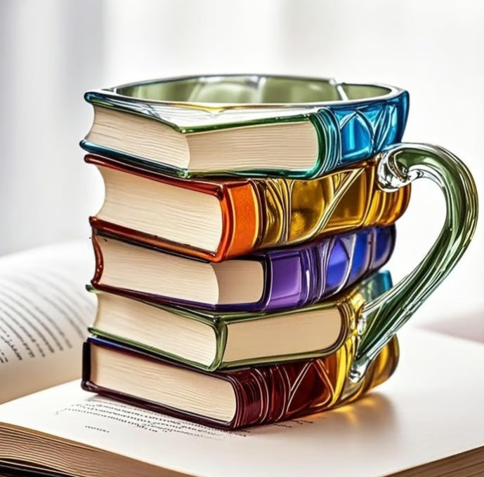 ✨Painted Book Mug