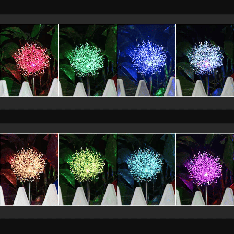 Waterproof  Solar Garden Dandelion Lamp