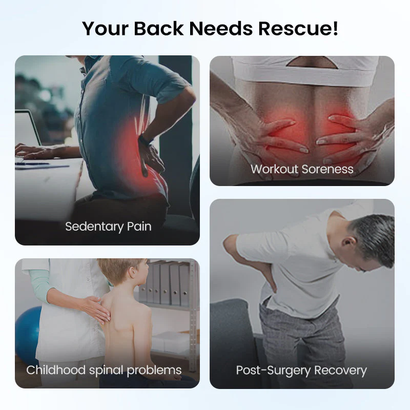 Lumbar Stretcher – Ergonomic Spine Support, Adjustable Stretching Levels, Lightweight & Portable