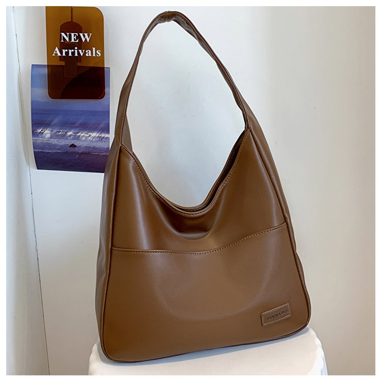Simple Pu Leather Tote Bag