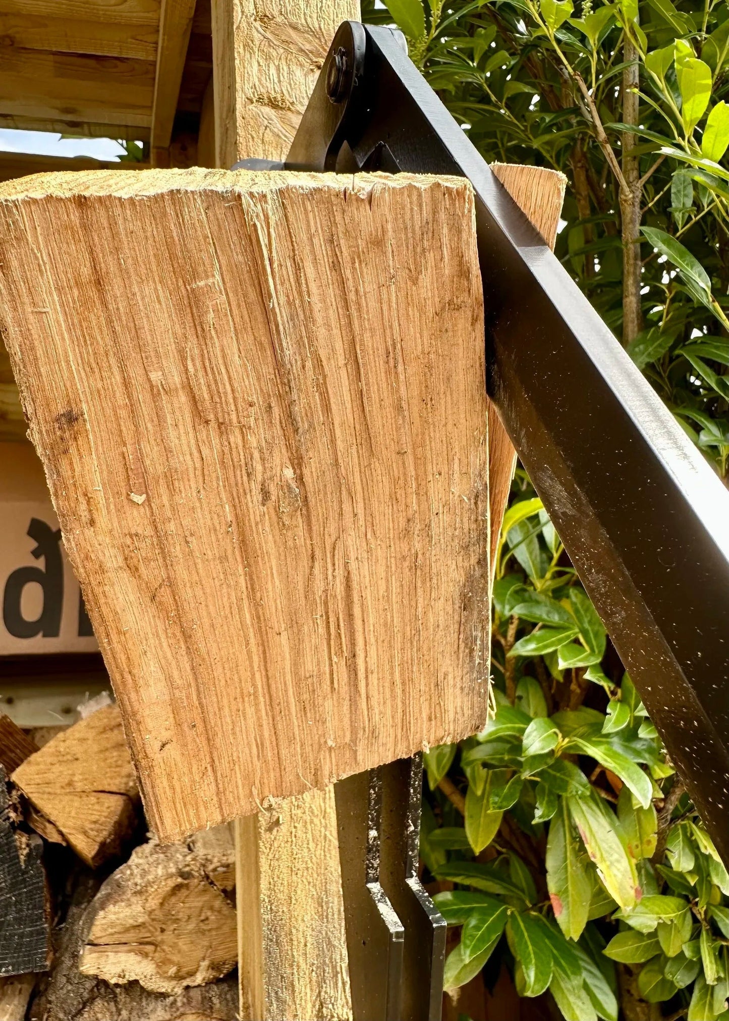 Wall-Mounted Wood Splitter-Kindling Splitter