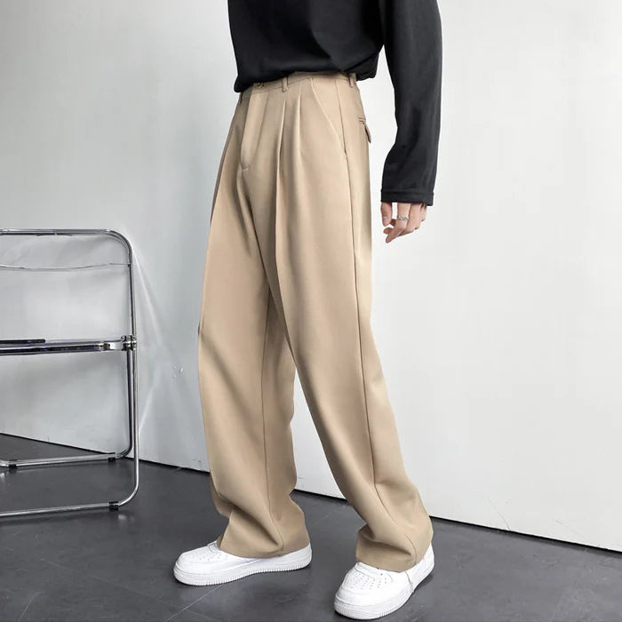 Loose Straight Casual Wide Leg Pants