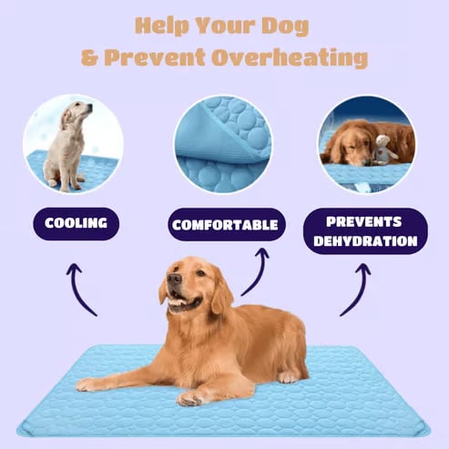 🐶Dog Cooling Mat (4x More Effective)
