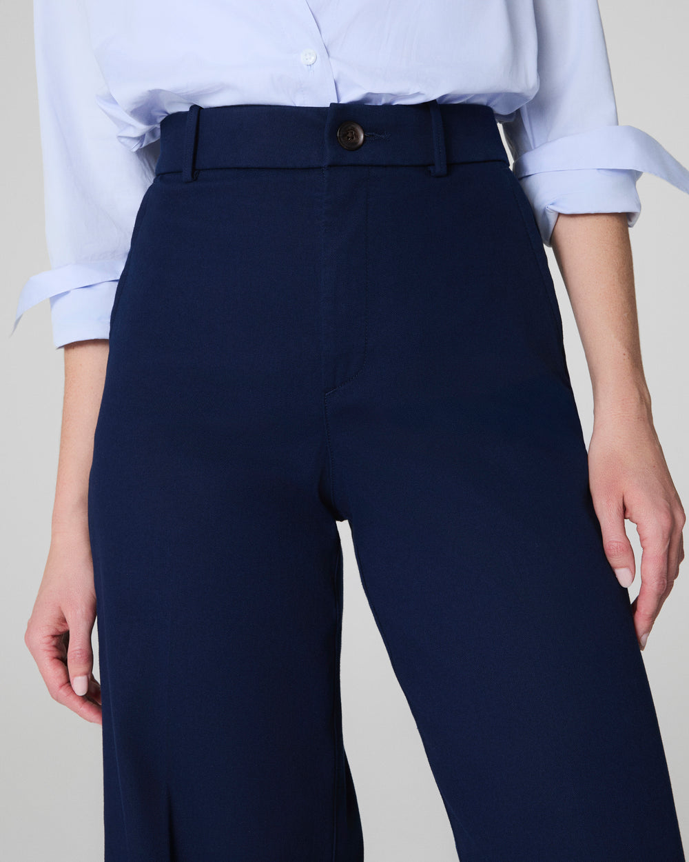 Tummy Control Stretch Twill Wide Leg Pant (Buy 2 Free Shipping)
