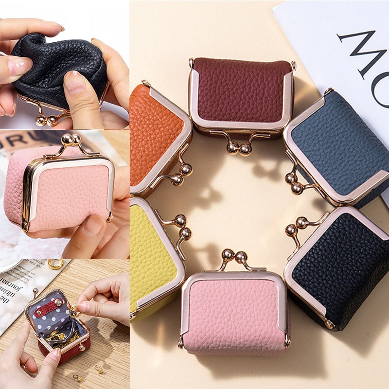 ✨Genuine Leather Mini Jewelry Box
