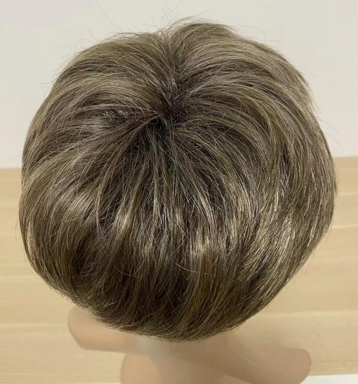 Breathable & Natural Short Hair Topper