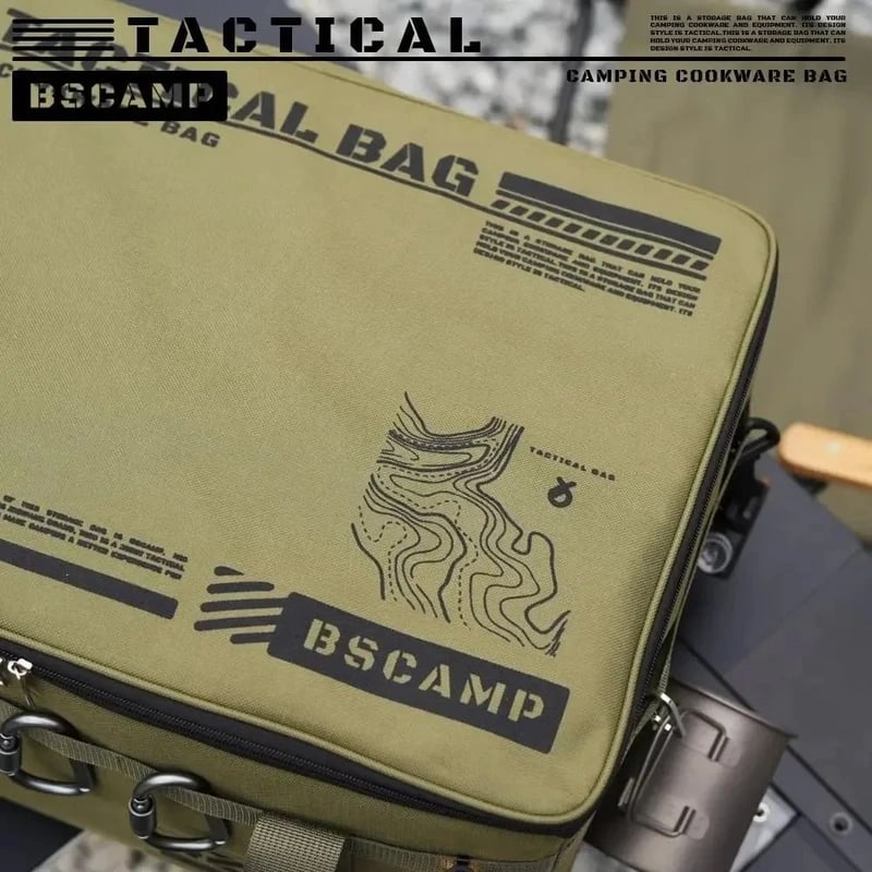 Large Capacity Outdoor Folding Storage Bag Waterproof Portable Camping & Picnic Organizer