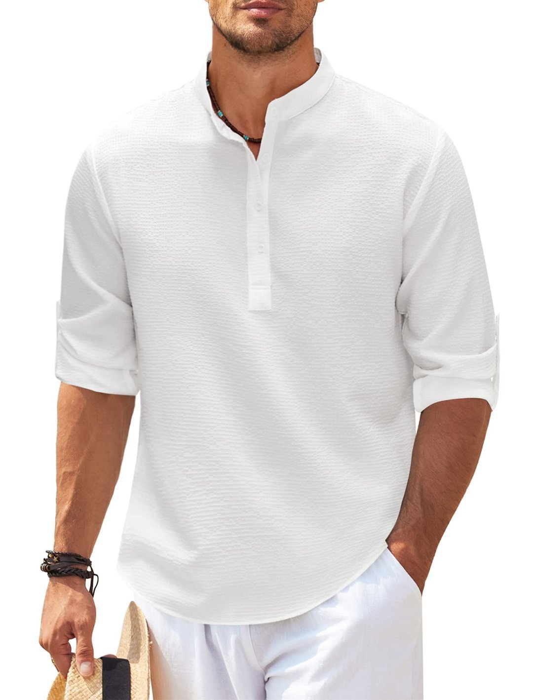 🎁Men's Casual Cotton Shirt  Ultimate Comfort and Style