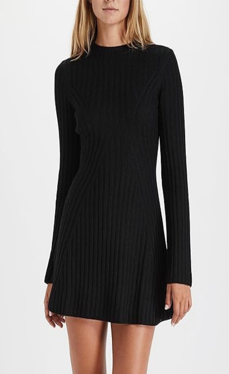 Rib-knit Dress