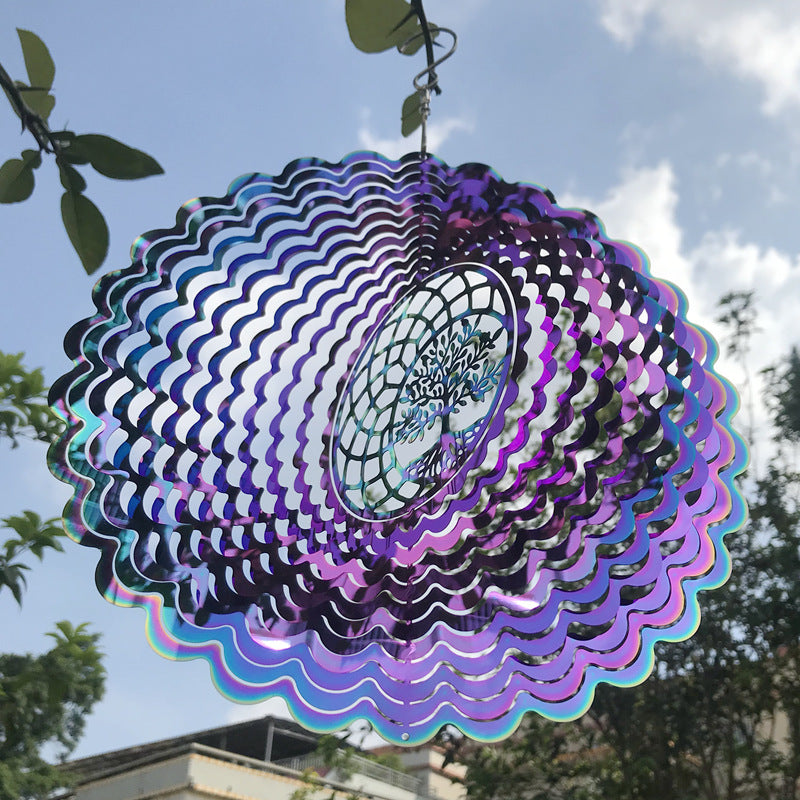 3D Effect Wind Spinners