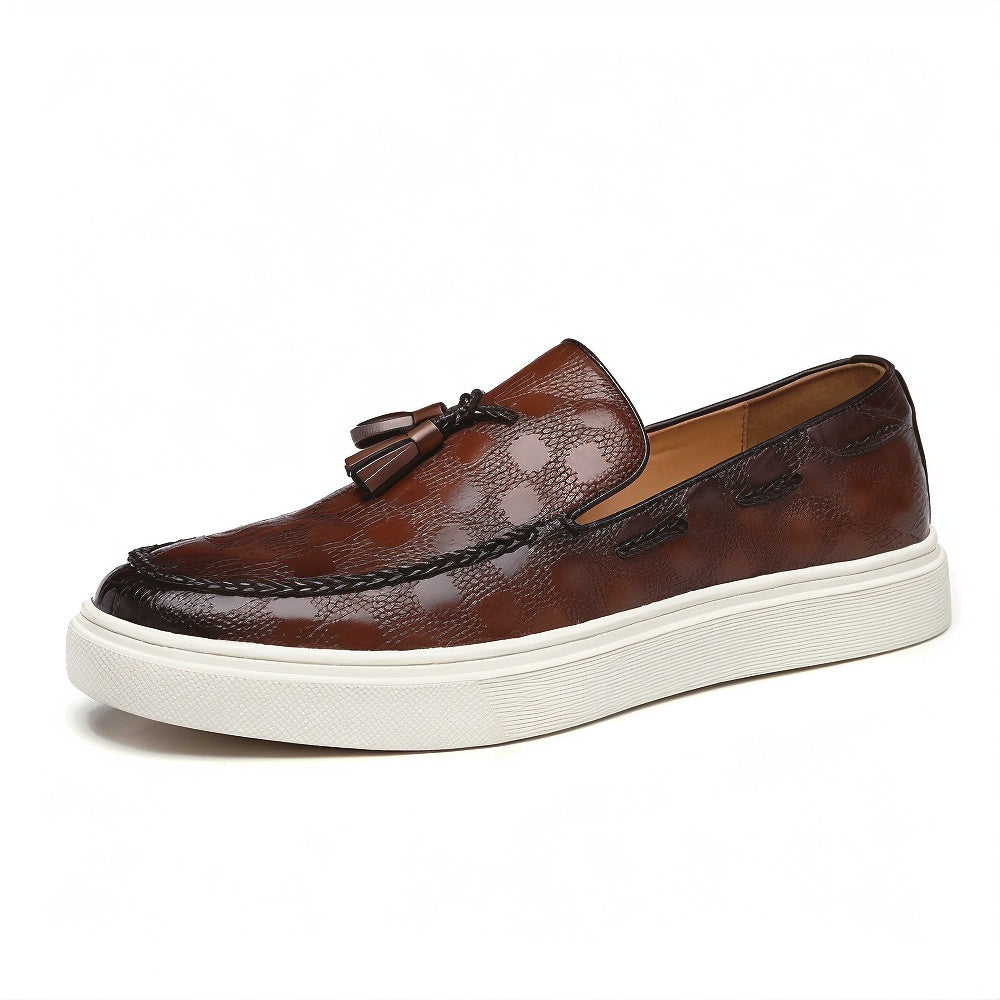 Mancinise Leather Loafers