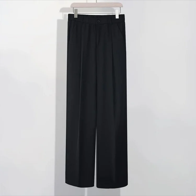 Loose Straight Casual Wide Leg Pants