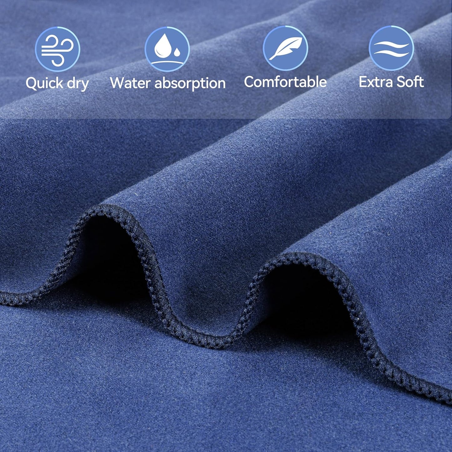 🎁Sun Lounger Towel in Bag with Pockets Storage