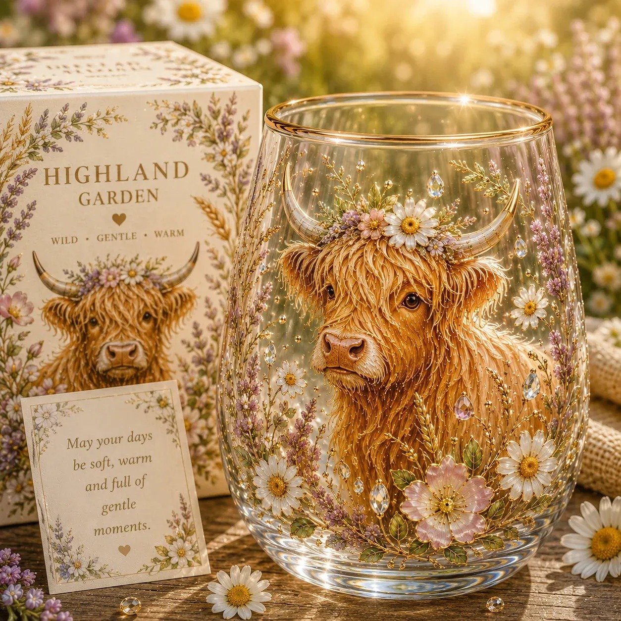 🌸🌿 Limited Edition 2026 Garden Morning Bliss Glass Tea Cup