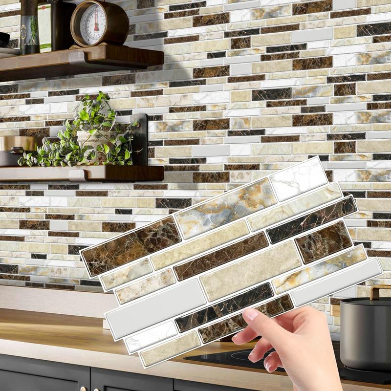 3D Marble Pattern Wall Sticker