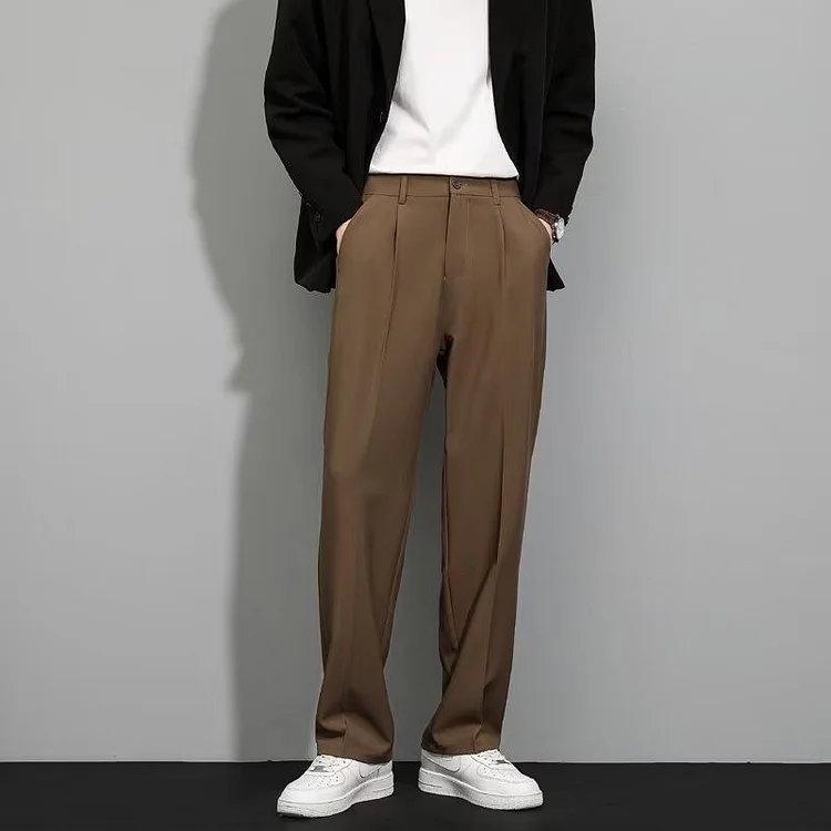 Loose Straight Casual Wide Leg Pants