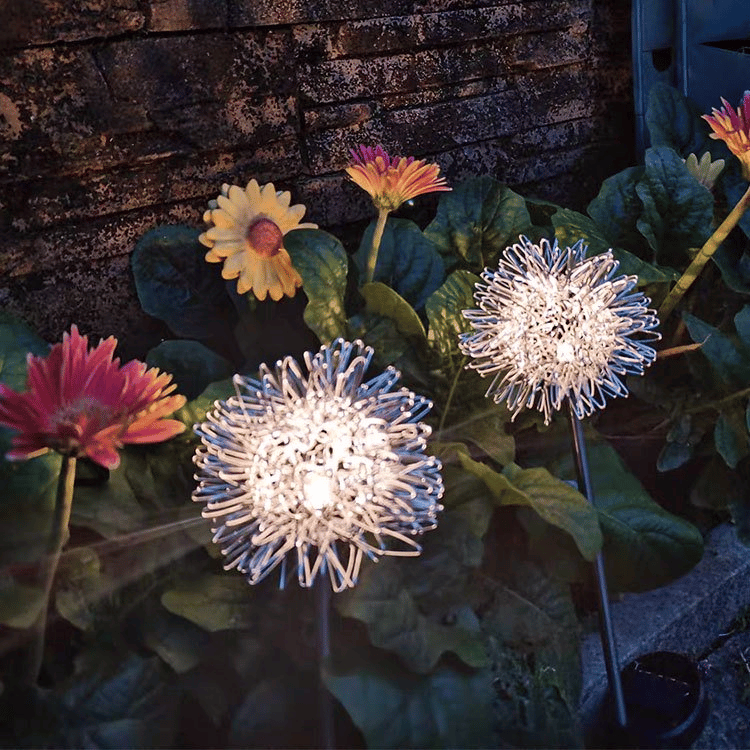 Waterproof  Solar Garden Dandelion Lamp