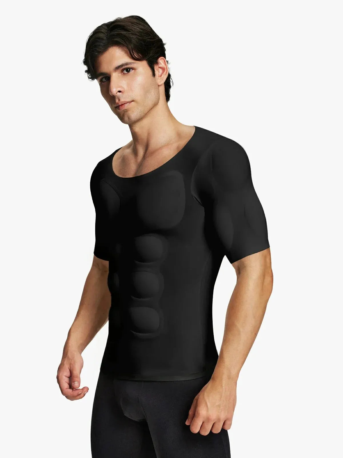 Men's Fake Muscle T-Shirtsreshape A More Powerful Appearance