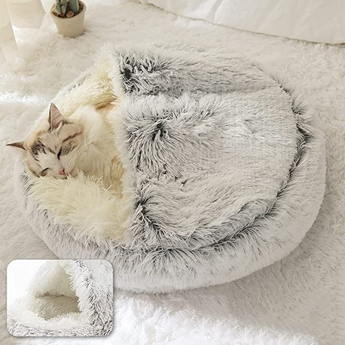 Pet Bed Round Plush