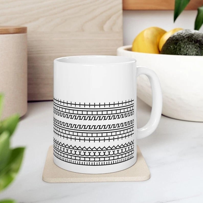 Hidden Message Funny Ceramic Coffee Mugs