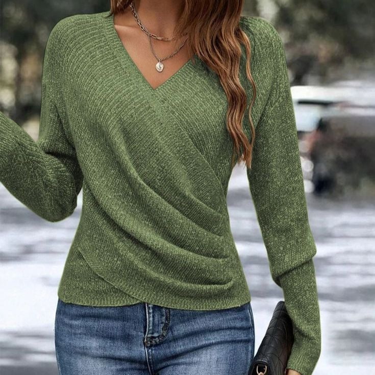 Elegant Women's Casual Knit Sweater
