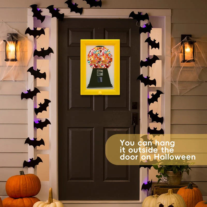 🍬Rare Vintage The Handy Candy Frame - Hanging Candy Machine Art