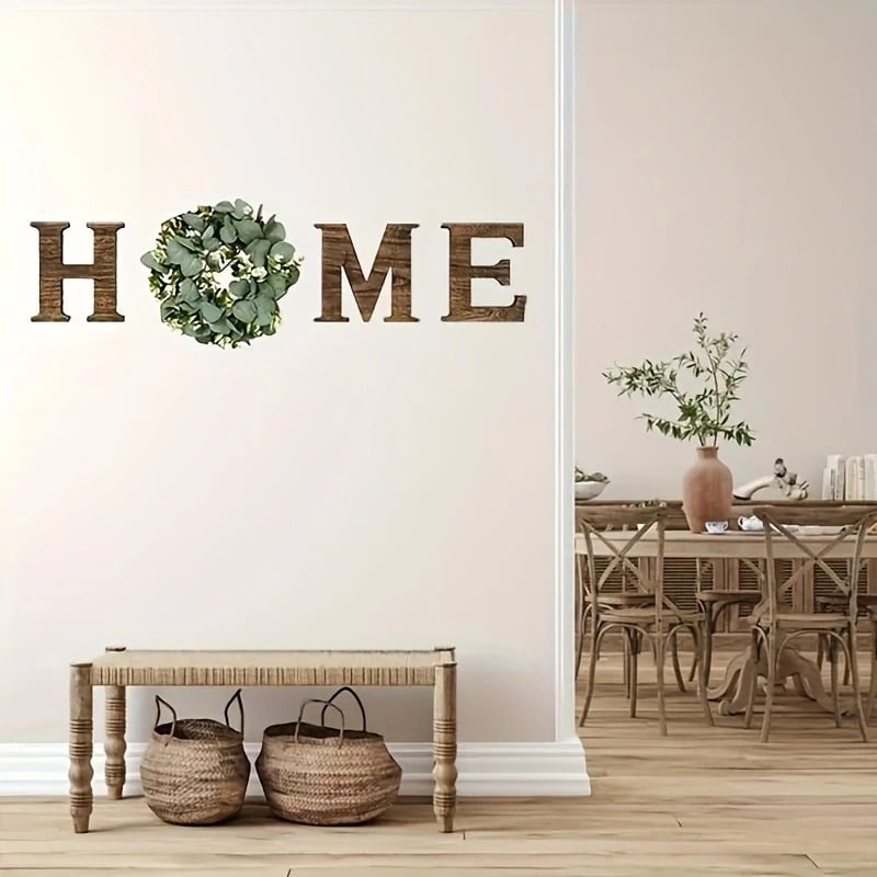🌸HOME Wooden Letter Sign-Modern Farmhouse Wall Decor
