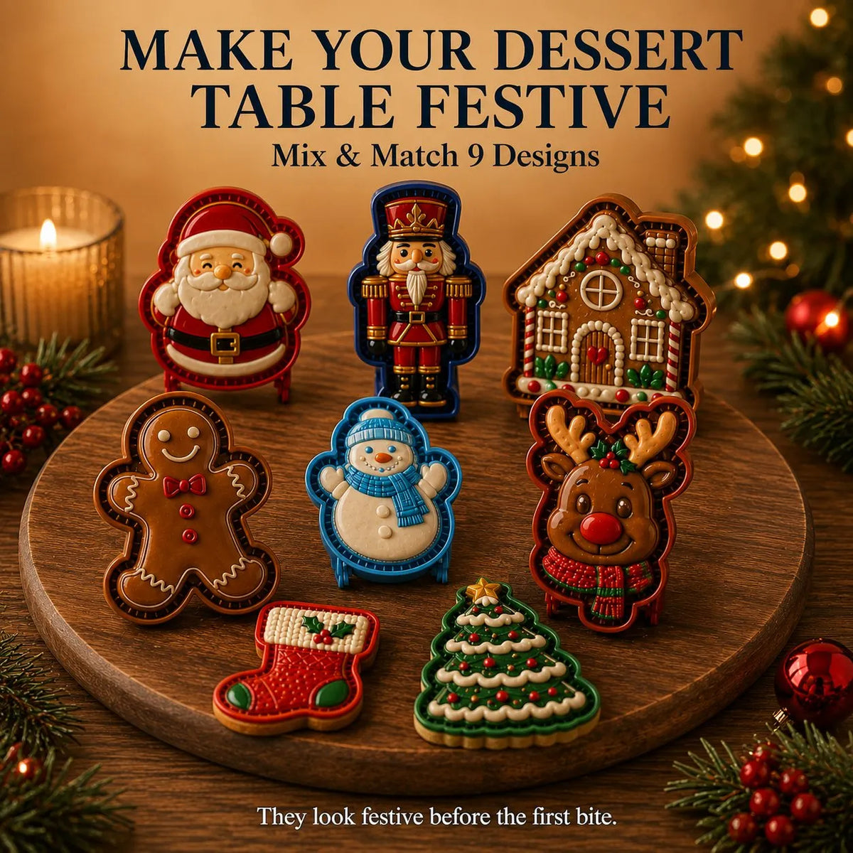 🎄Christmas Mini Pie Mold Collection