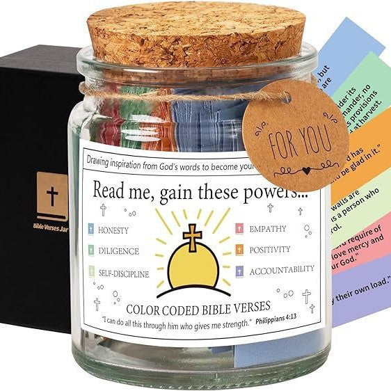 🫙Handcrafted Bible Verse Jars📜