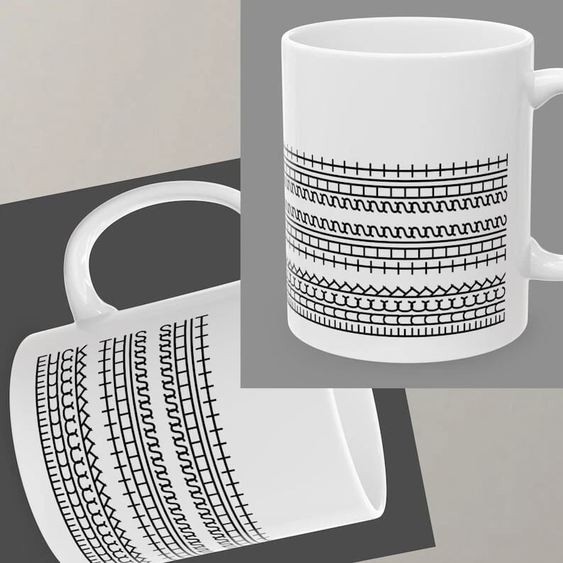 Hidden Message Funny Ceramic Coffee Mugs