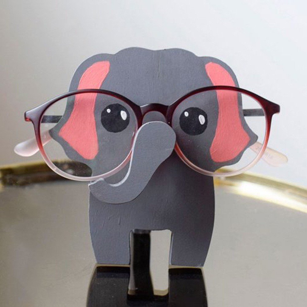 🦉Wooden Animal Glasses Stand