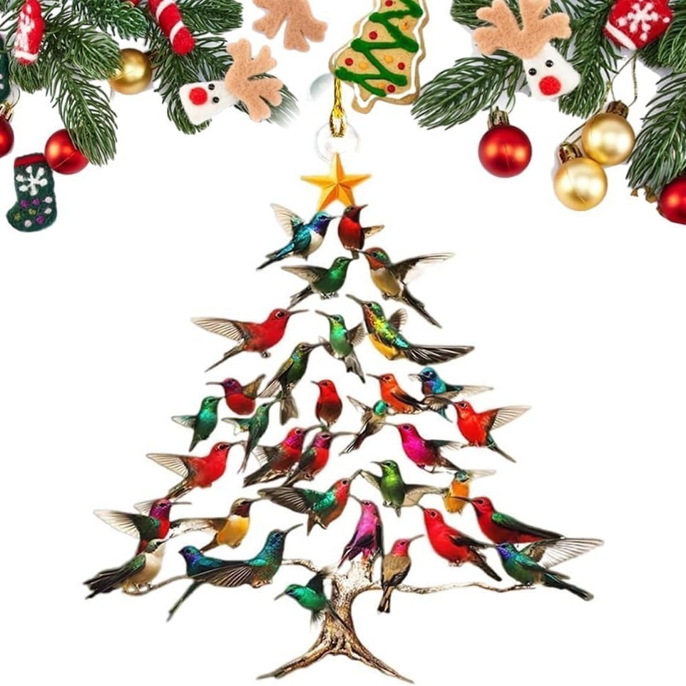 🎄Hummingbird Christmas Acrylic Ornaments