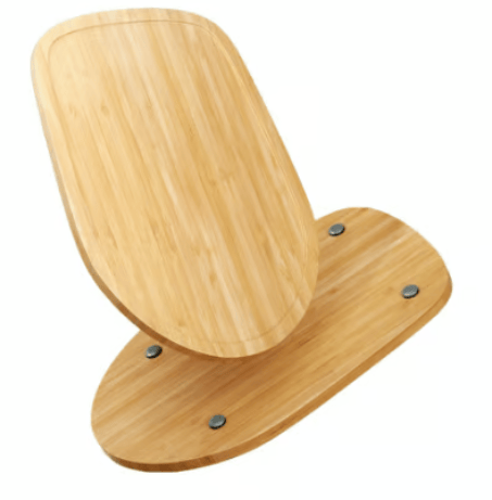 🔥 Handmade Bamboo Mixer Mobile Tray, Waterproof, Anti-Slip & Corrosion-Resistant