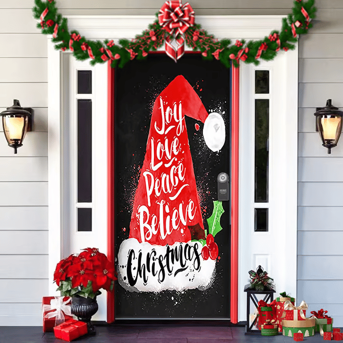 🌟2025 Christmas And Halloween Front Door Decoration