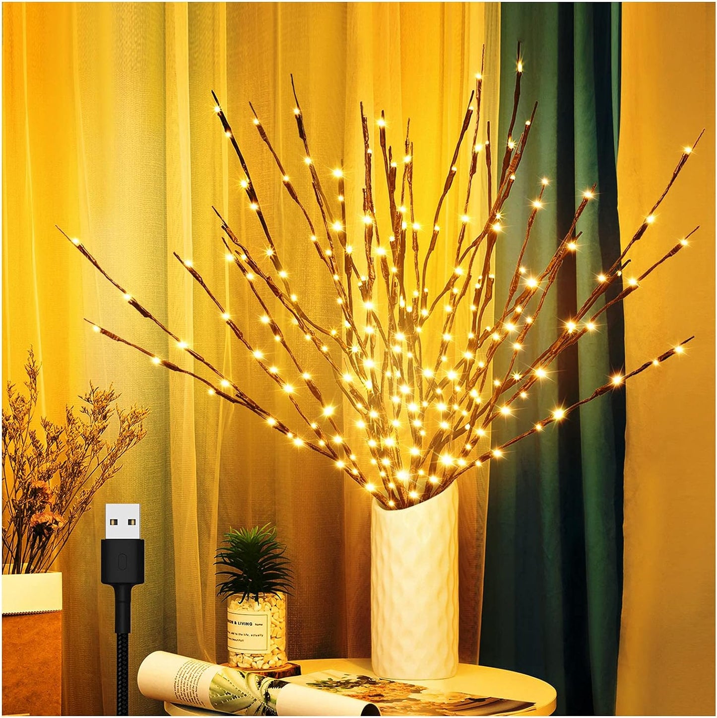 🎅Led Branch Light